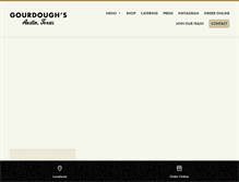 Tablet Screenshot of gourdoughs.com